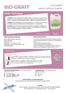 Produit Sa Chim – Fiche Technique - SI BIOGRAFF